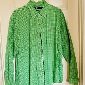 Ralph Lauren Custom Fit Button Down, XXL, Men’s